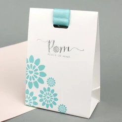 Mooch..... Peace Of Mind Silver Plated Silver Plated Silver And Gold Plated Hoops And Beads Necklace