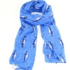 Mooch-andover Scarves, Gloves & Headbands Mackerel Print Scarf
