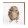 Mooch..... New Arrivals Greetings Card Wrendale Designs - What A Hoot