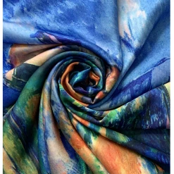 Mooch-andover New Arrivals Cezanne On The Way To The Chateau Print Scarf