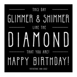 Mooch..... Quotable Greetings Card - Glimmer & Shimmer Greetings Cards