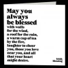 Mooch..... Quotable Greetings Card - My You Always Be Blessed....
