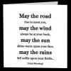Mooch..... Greetings Cards Quotable Greetings Card - May The Road Rise To Meet You...
