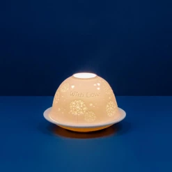 Mooch-andover Light-Glow With Love Tealight Candle Holder