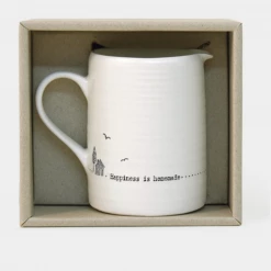 Wholesale π Mooch-andover New Arrivals East Of India Porcelain Small Jug - Happiness Is Homemade π 5 Mooch-andover New Arrivals East Of India Porcelain Small Jug - Happiness Is Homemade