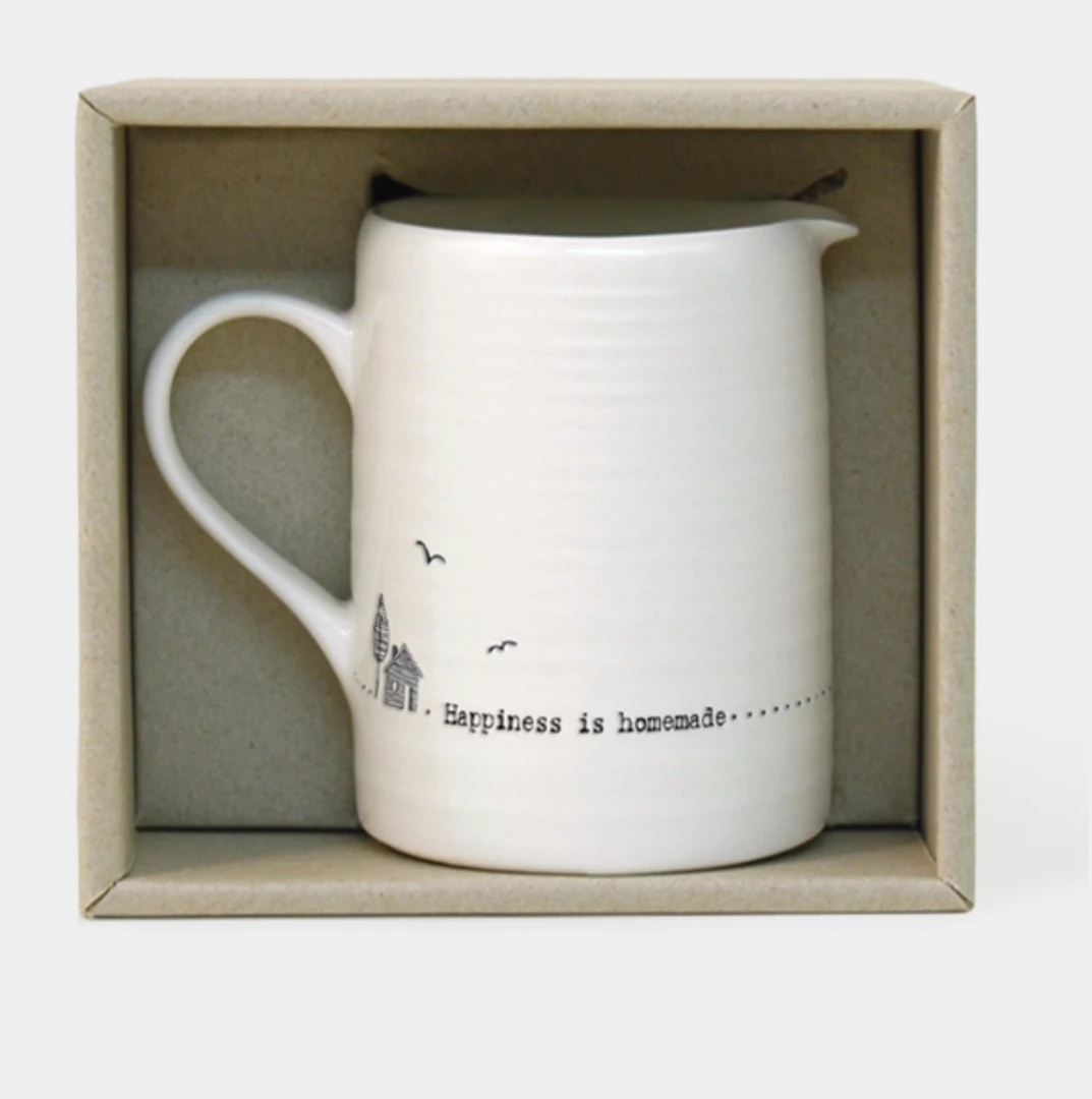 Wholesale π Mooch-andover New Arrivals East Of India Porcelain Small Jug - Happiness Is Homemade π 3 Mooch-andover New Arrivals East Of India Porcelain Small Jug - Happiness Is Homemade
