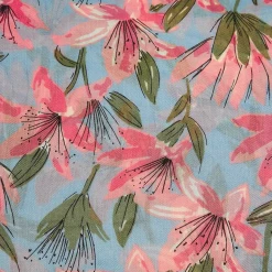 Mooch-andover Lily Print Scarf - Blue New Arrivals