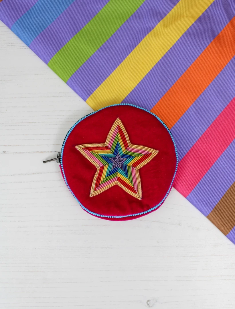 Deals π Mooch..... π Handbags & Purses My Doris Velvet Rainbow Star Coin Purse 𧨠1 Mooch..... Handbags & Purses My Doris Velvet Rainbow Star Coin Purse