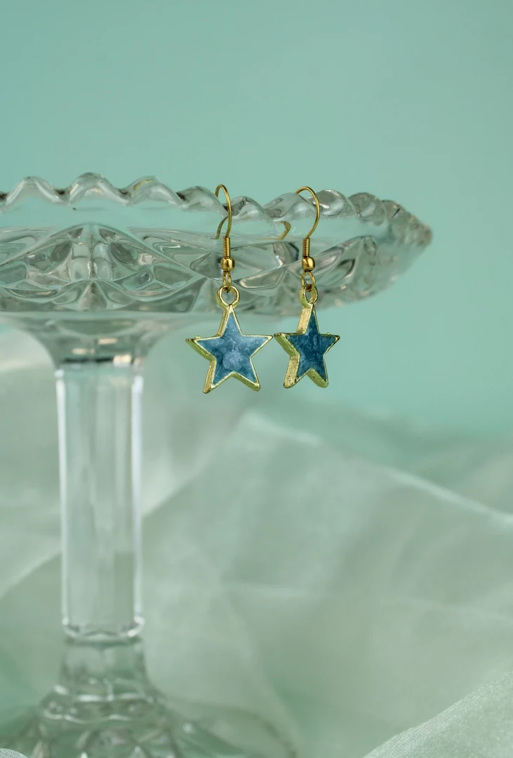 Coupon 𧨠Mooch..... Jewellery My Doris Denim Blue Star Drop Earrings π 1 Mooch..... Jewellery My Doris Denim Blue Star Drop Earrings