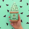 Mooch-andover Ice Cream Socks - Mint Choc Chip
