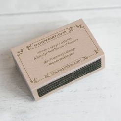 Mooch..... New Arrivals Happy Birthday Bunch Of Roses In A Vase In A Matchbox