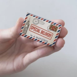 Mooch..... Special Delivery Happy Birthday Mini Bouquet In A Matchbox