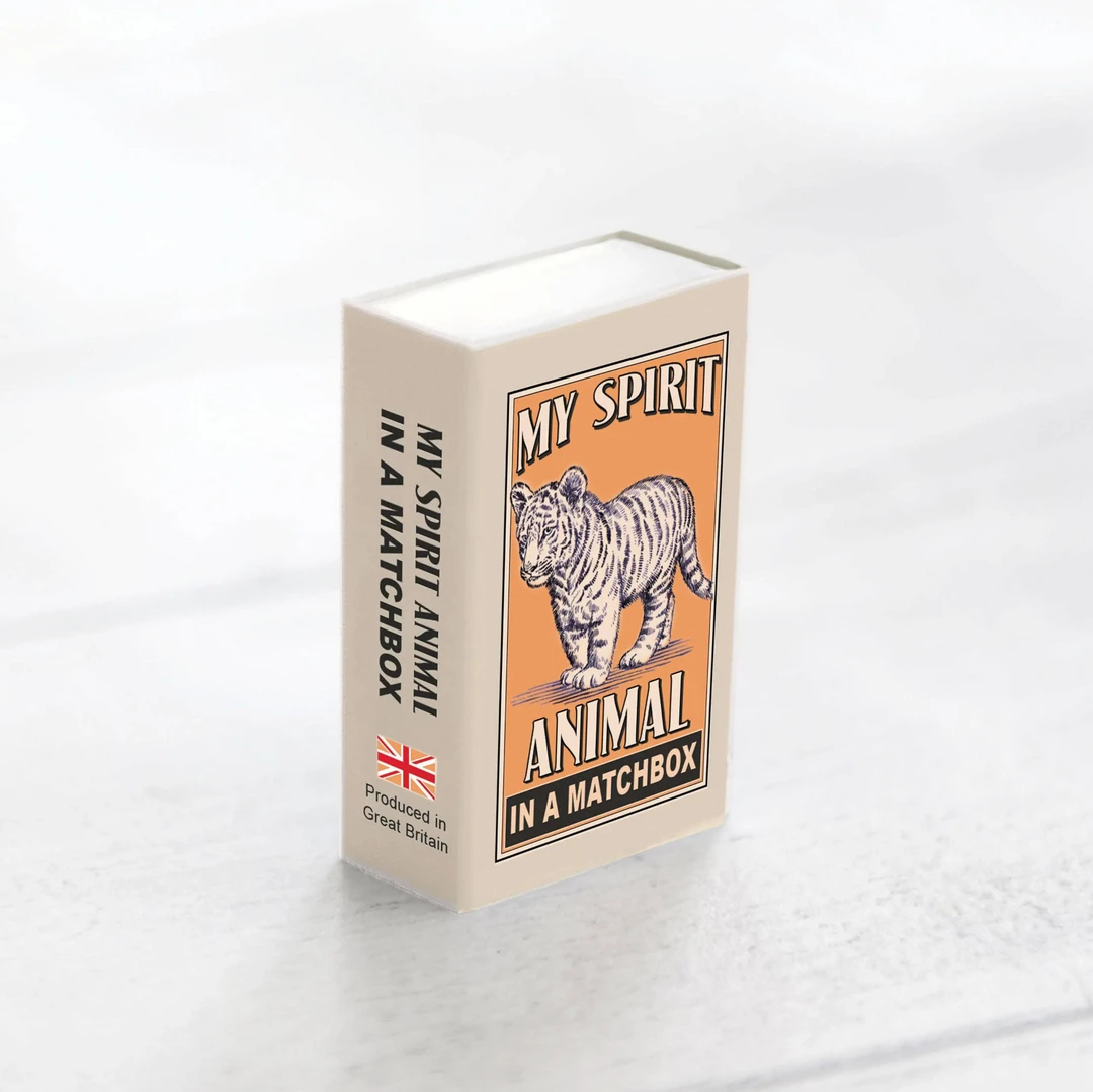 Buy ๐ Mooch..... Wool Felt Tiger Spirit Animal In A Matchbox New Arrivals ๐ฏ 2 Mooch..... Wool Felt Tiger Spirit Animal In A Matchbox New Arrivals