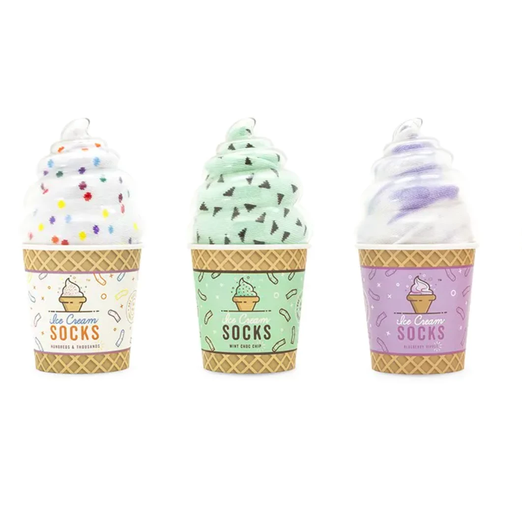 Buy π Mooch-andover Ice Cream 𧦠Socks - Hundreds & Thousands π₯° 3 Mooch-andover Ice Cream Socks - Hundreds & Thousands