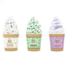 Mooch-andover Ice Cream Socks - Blueberry Ripple