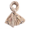 Mooch-andover Flying Flamingos Print Scarf