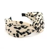 Mooch..... Peace Of Mind Cream And Black Ink Spot Print Headband New Arrivals