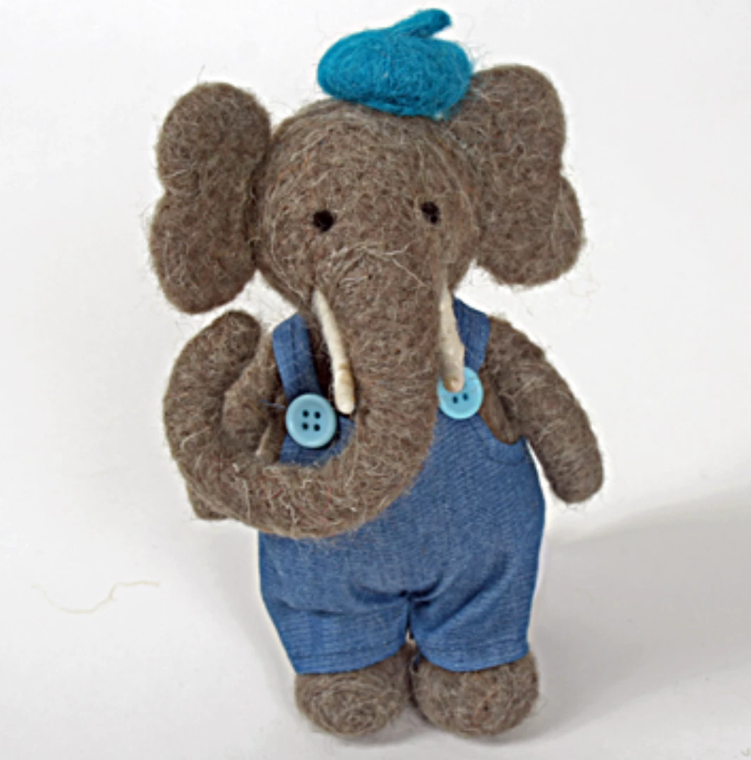 Best Pirce π€© Mooch..... Felt Baba Papa Elephant π₯ 1 Mooch..... Felt Baba Papa Elephant