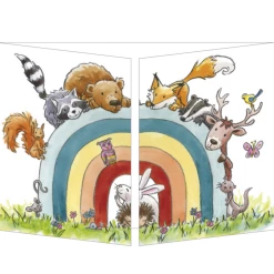 Mooch..... Sophie Turrel Folding Greetings Card - Life Is Beautiful CT333 Greetings Cards