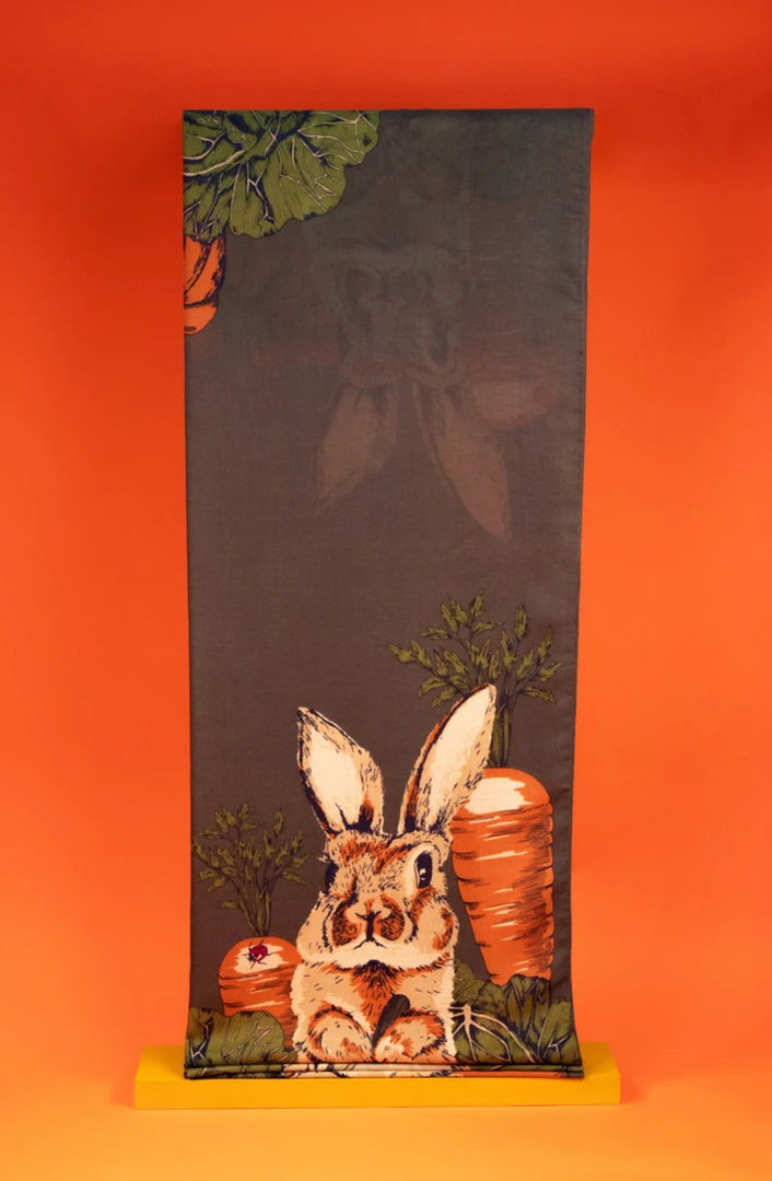 Outlet ⭐ Mooch..... Powder Gardening Bunny Scarf 🤩 1 Mooch..... Powder Gardening Bunny Scarf