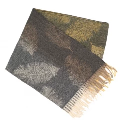 Mooch..... Feathers Winter Scarf With Fringe New Arrivals