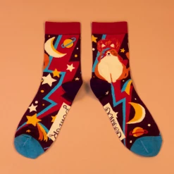 Mooch-andover Gifts For Teachers Ziggy Stardust Pussy Mens Socks