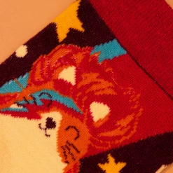 Mooch-andover Gifts For Teachers Ziggy Stardust Pussy Mens Socks