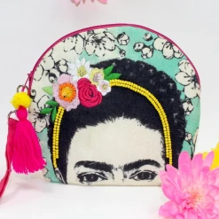 Budget π Mooch..... House Of Disaster Frida Kahlo Embroidered Makeup Bag β¨ 5 Mooch..... House Of Disaster Frida Kahlo Embroidered Makeup Bag