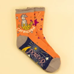Mooch-andover Powder Zodiac Socks Capricorn