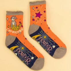 Mooch-andover Powder Zodiac Socks Capricorn