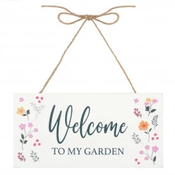 Mooch..... Welcome To My Garden Sign New Arrivals