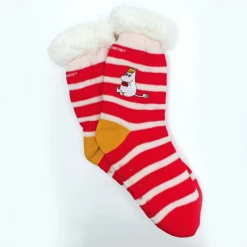 Best Pirce π Mooch-andover Moomin Slipper 𧦠Socks With Stripy Snorkmaiden Design π₯° 6 Mooch-andover Moomin Slipper Socks With Stripy Snorkmaiden Design