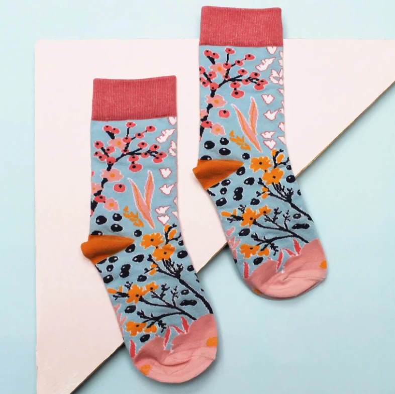 Flash Sale ⭐ Mooch-andover Eden "Blue" 🧦 Socks 😀 2 Mooch-andover Eden "Blue" Socks