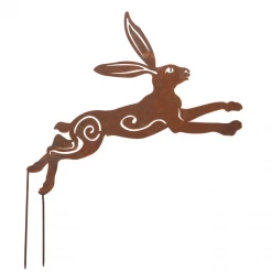 Mooch..... Garden Metal Leaping Hare