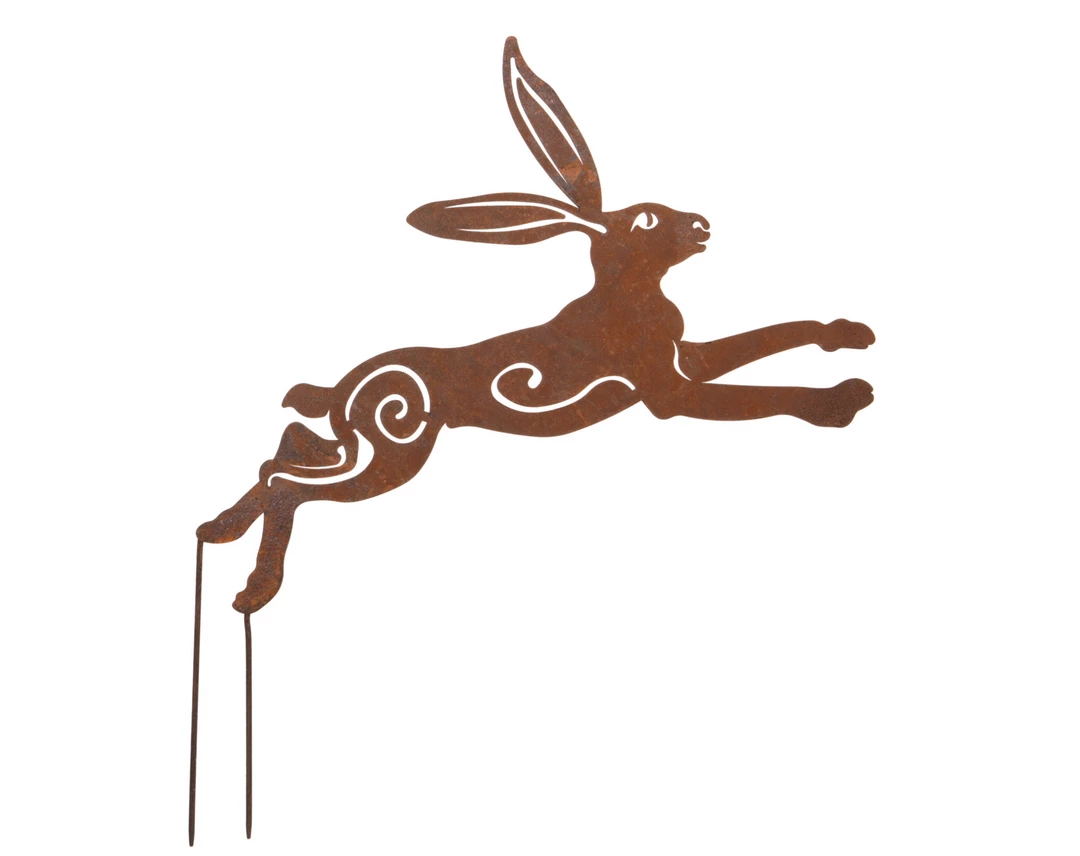 Buy ✔️ Mooch..... Garden Metal Leaping Hare 🤩 1 Mooch..... Garden Metal Leaping Hare