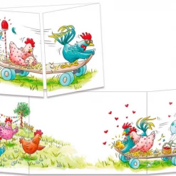 Mooch..... Greetings Cards Sophie Turrel Folding Greetings Card - Skate CT318