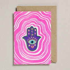 Mooch..... Iron On Patch Card Lucky Hand Greetings Cards