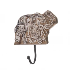 Mooch..... Elephant Woodblock Hook New Arrivals