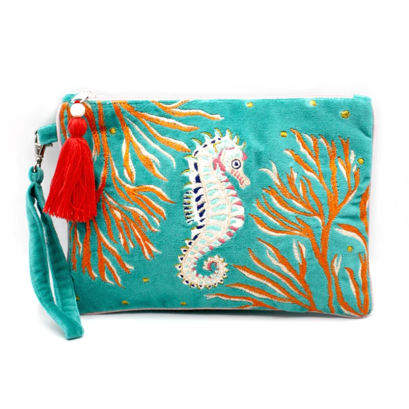 Flash Sale ๐คฉ Mooch..... New Arrivals House Of Disaster Coral Seahorse Clutch Bag ๐ 2 Mooch..... New Arrivals House Of Disaster Coral Seahorse Clutch Bag