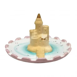 Mooch..... New Arrivals House Of Disaster By The Sea Sand Castle Dish With Gift Box