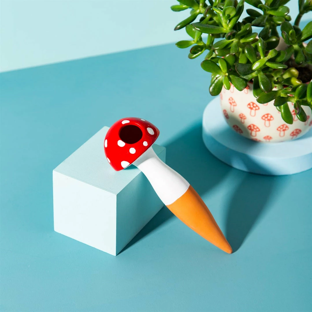 Best deal 🌟 Mooch..... Mushroom Shaped Watering Spike 🎉 4 Mooch..... Mushroom Shaped Watering Spike