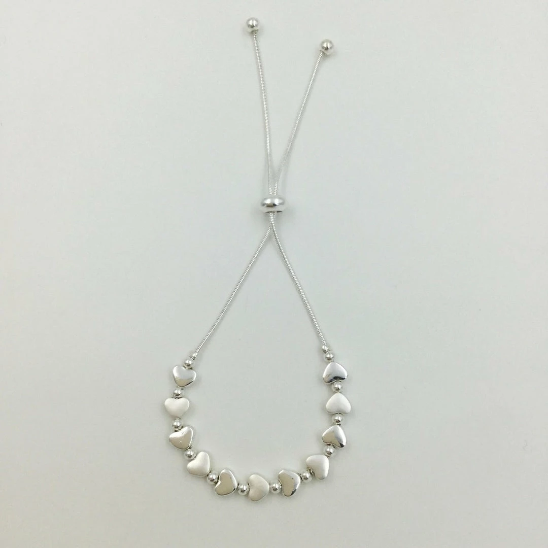 Best Pirce π Mooch..... Jewellery Adjustable Hearts Bracelet π 1 Mooch..... Jewellery Adjustable Hearts Bracelet