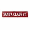 Mooch..... Home Furnishings And Gifts Santa Claus Lane Metal Retro Sign