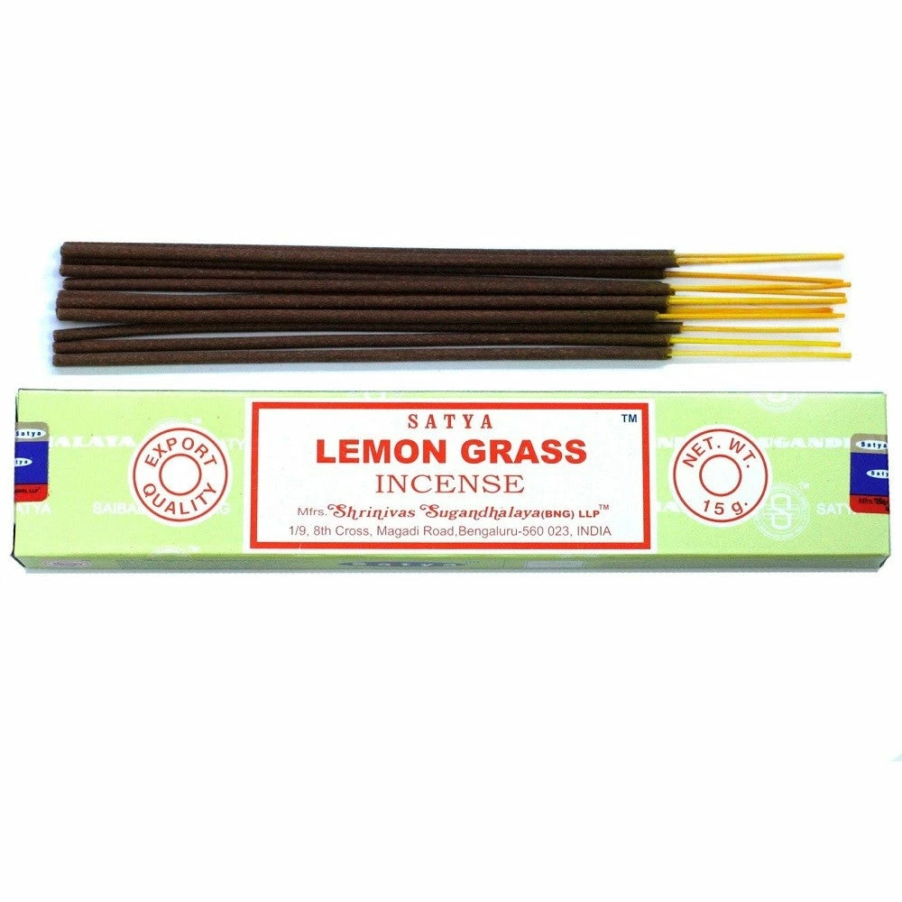 Cheap ๐ Mooch-andover Incense And Cones Satya Nag Champa Incense Sticks 15g - Lemon Grass ๐ 1 Mooch-andover Incense And Cones Satya Nag Champa Incense Sticks 15g - Lemon Grass